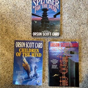 Orson Scott Card Sci-Fi Book Set